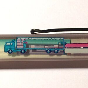 Caljan Floaty Pen Danish Logistics Company Parcels Move onto Truck Advertising